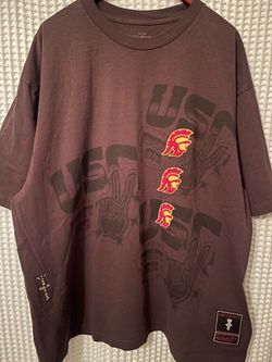 Cactus Jack USC Travis Scott Mitchell and Ness tee size 2XL