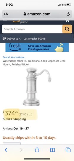Soap dispenser