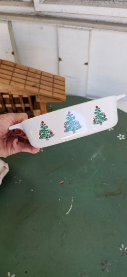 Vintage 1990's Corning Ware 1 Quart Christmas Casserole 🎄