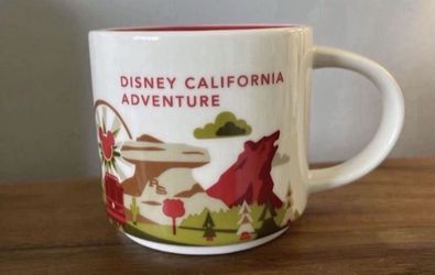 Starbucks You Are Here Mug Disney California Adventure Edition 