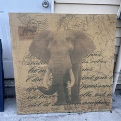 Home decor Elephant Canvas 