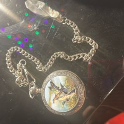 Silver Pocket Watch 