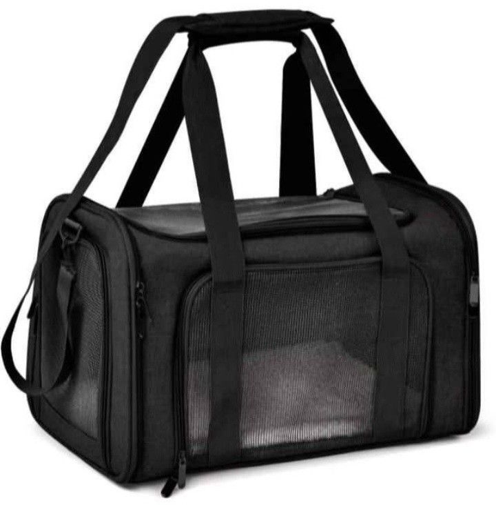 Henkelion Cat, Dog Carrier For Sm Dogs, Black