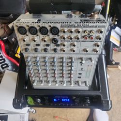 Behringer Eurorack MX 802A Mixing Board