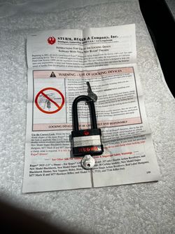 Ruger Firearm Locking Device with Key