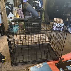 Large dog crate. New! 