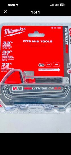 Milwaukee M18 REDLITHIUM CP2.0 Battery