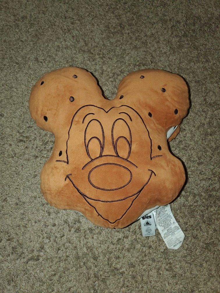 Mickey Mouse Ice Cream Sandwich Shaped Pillow 