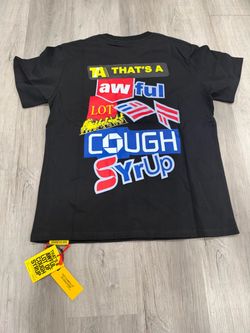 Cough syrup tee