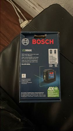 Bosch  cross line lazer