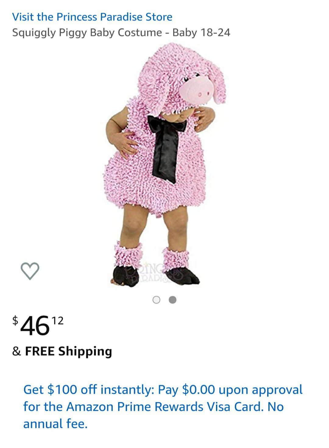 Little Piggy Costume