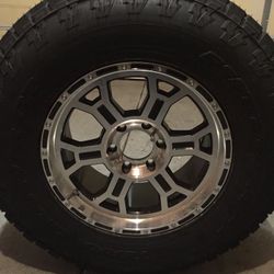 35” tire and wheel