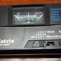 Matrix Violin, Viola or Cello Tuner Main Unit Only - Pickup Not Included