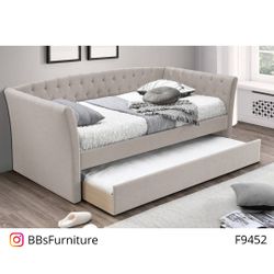 Daybed With Trundle (Free Delivery)