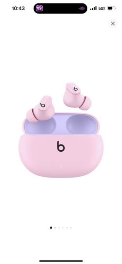 Pink Beats Studio Bluetooth Earbuds