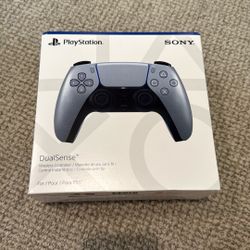 Brand new Factory Sealed Sony PlayStation 5 PS5 Controller Silver 
