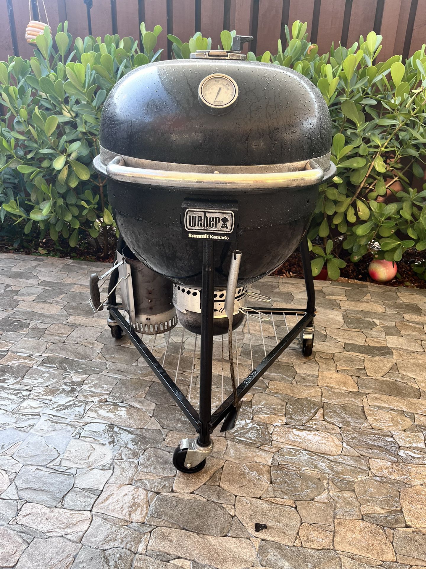 Weber E6 Summit Charcoal Kamado BBQ grill Smoker