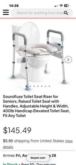 New Soundfuse Toilet Seat Risers
