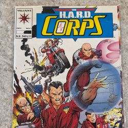 HARD CORPS #1 VALIANT COMICS 1992 JIM LEE COVER ART 1ST ISSUE MICHELINIE