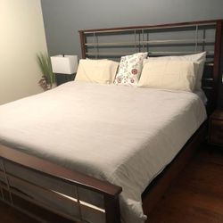 King Size Bed Frame In Great condition 