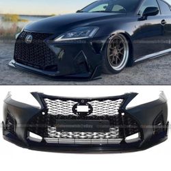 For 06-13 Lexus IS250 IS350 Conversion to 21+ F-Sport Front Bumper Kit