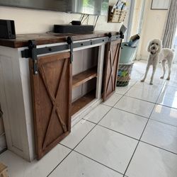 57” Tv Storage Cabinet 