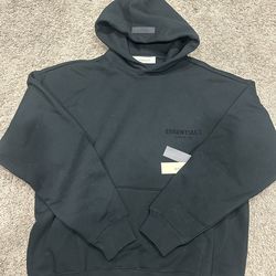 NEW Essentials Fear of God Black hoodie Size:S