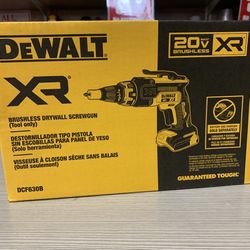 Dewalt New Drywall Screwgun XR Brushless 