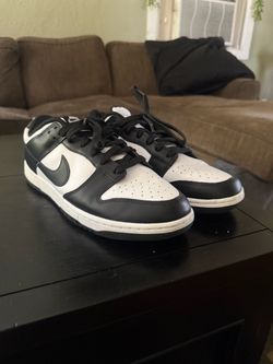 Nike Dunk Low Black and White Sneakers