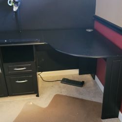 Corner Desk With Matching File Cabinet