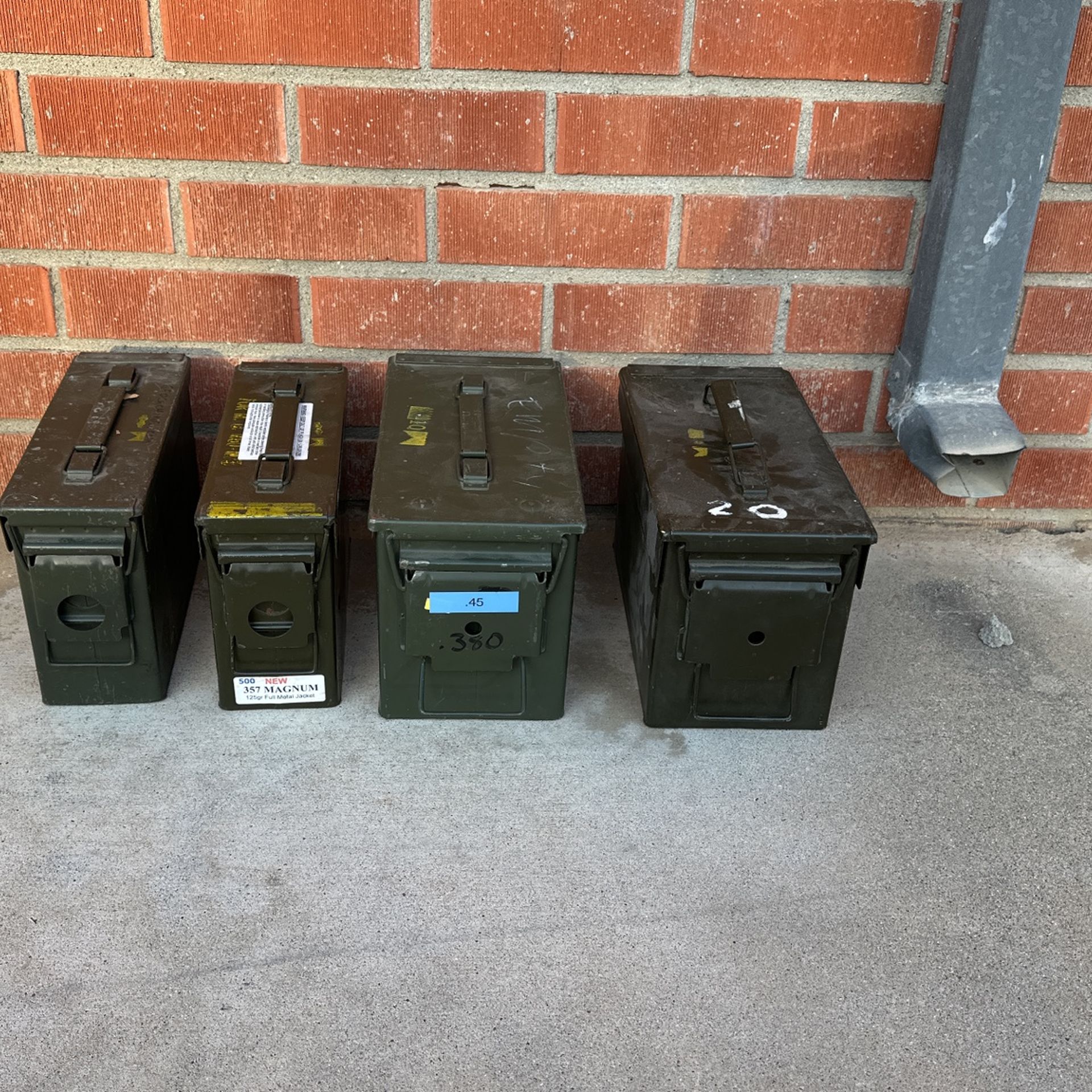 Misc surplus Ammo Cans