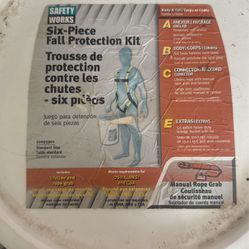 Six-Piece Fall Protection Kit