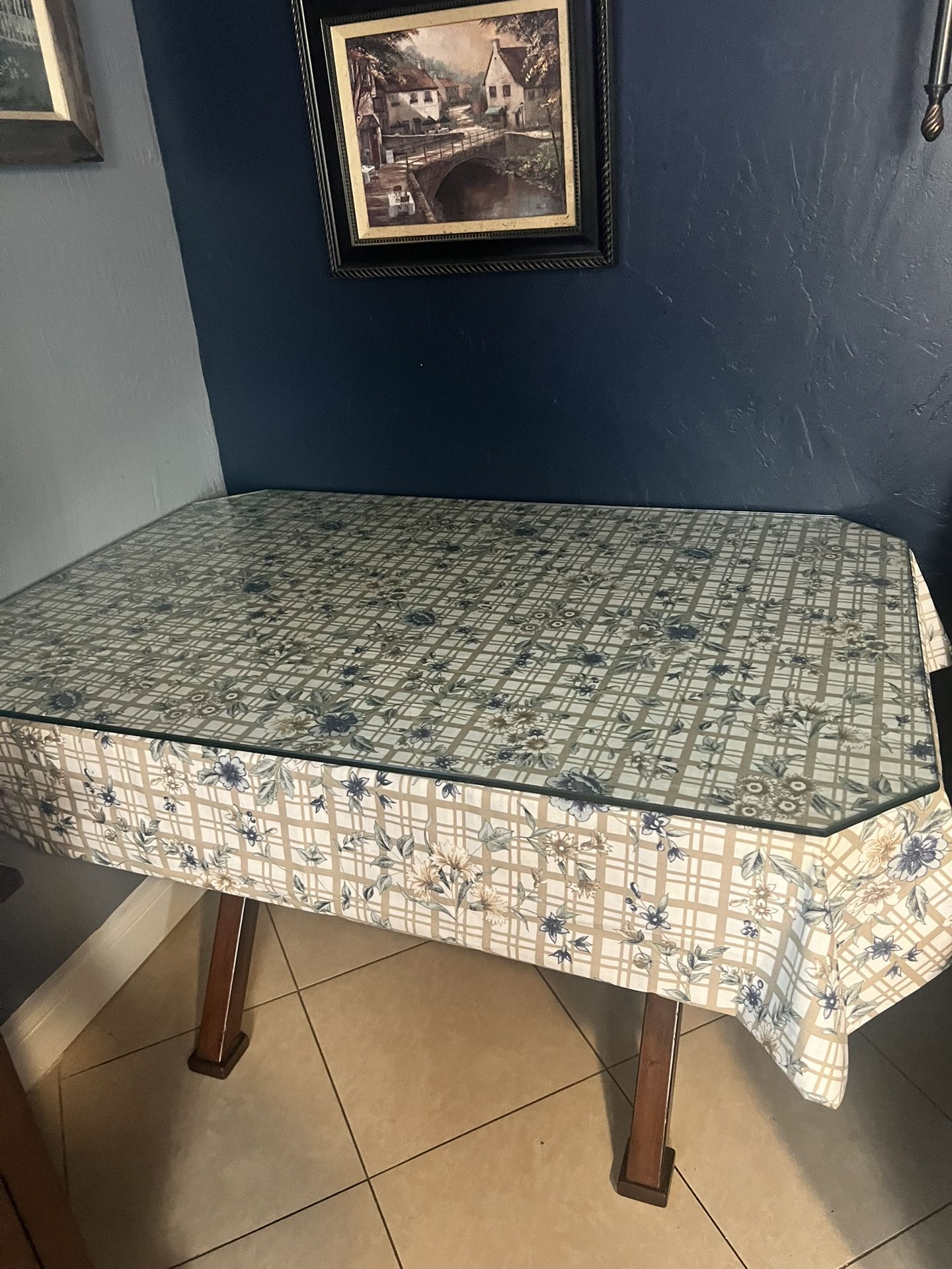 Kitchen Table With Bench