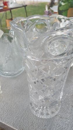 Crystal pitcher