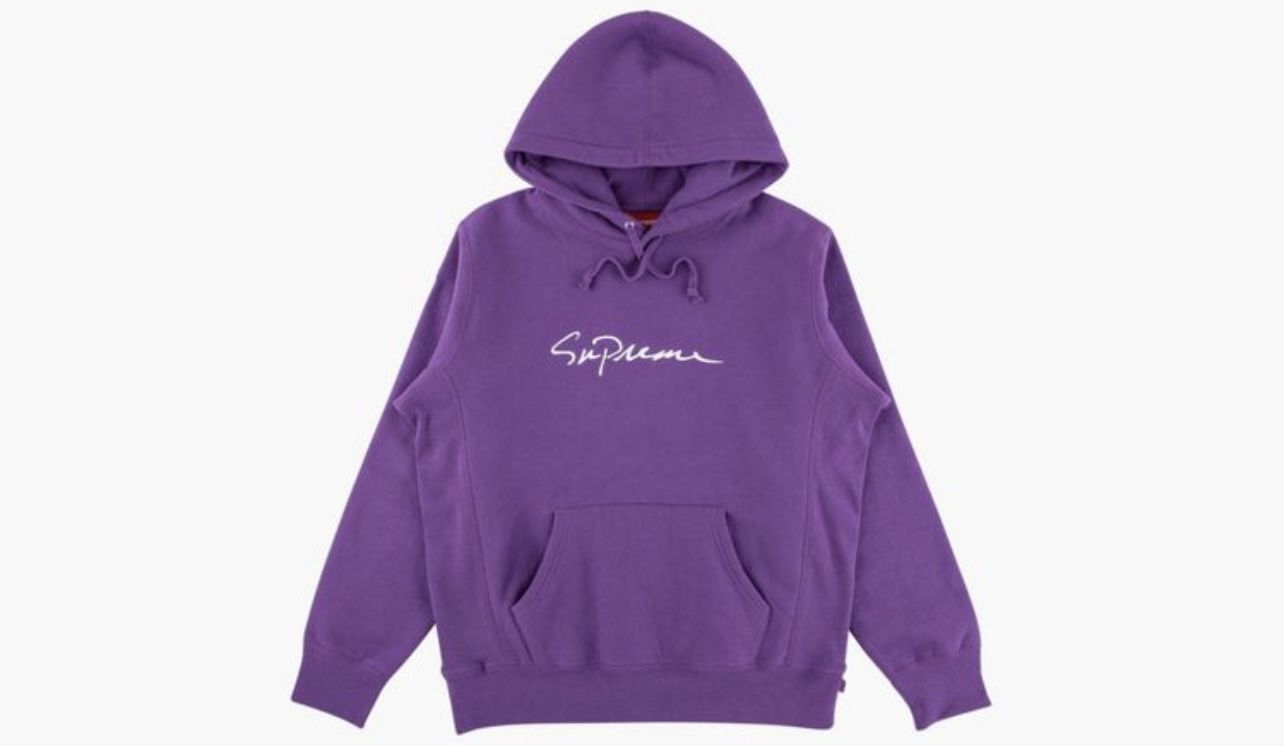 Supreme Script Hoodie