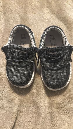 Hey Dude Wally Toddler Sox Skater Sz. K6