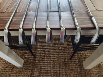 Ping i3 Blades Stiff & Glide 2.0 Wedge Standard Bounce. Right Handed. 3,5,6,8,9, PW, & 60. Good Condition!