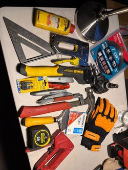 Mixed Tool Lot – Stanley, DeWalt, Milwaukee & More