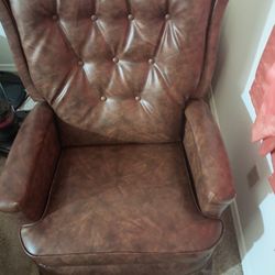 Leather Recliner 