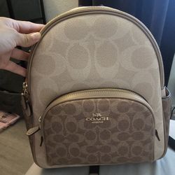 Coach Backpack In Signature Canvas