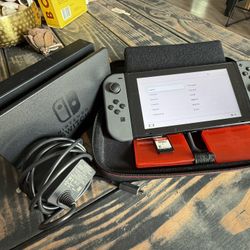 Nintendo Switch Video Game Console Bundle With Burnout Paradise 