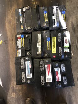 Batteries for sale