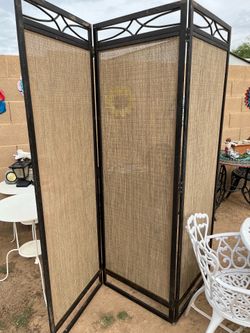 $30  Privacy Partition 3 Sections, $30 gate for Plants or Pets has 3 sections, Pet Pens, $35 Umbrella Stand
