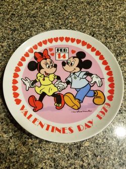 Disney collectors plate