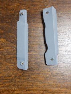 1949 1950 1951 1952 CHEVROLET DRIVER REAR DOOR HINGE COVERS ORIGINAL