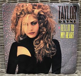 Taylor Dayne “Tell It To My Heart” 7” Single