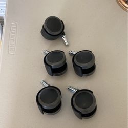 Office Chair Wheels Set