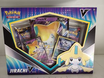 Pokemon TCG, Jirachi V Box, Black Star Promo, Sword & Shield, New/ Factory Sealed 