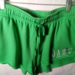 Women's Wild Fable Green Jersey Shorts Size Large 