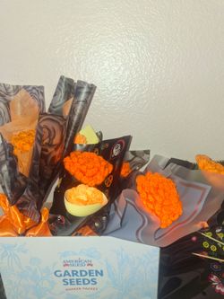 Handmade Crochet Flower Bouquets with Decorative Wrapping